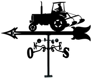 Veleta Tejado de hierro Tractor 900 mm.