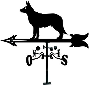 Veleta Tejado de hierro Perro 900 mm.