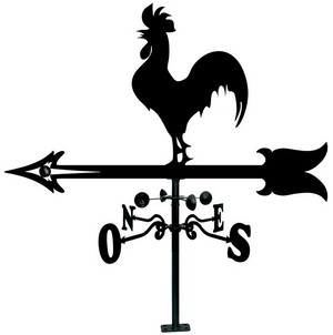 Veleta Tejado de hierro Gallo 900 mm.