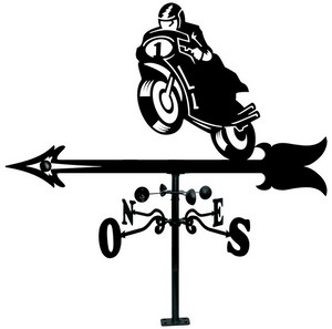 Veleta Tejado de hierro Motorista de Carreras 900 mm.