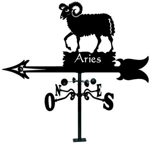Veleta Tejado de hierro Aries 900 mm.