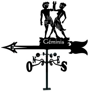 Veleta Tejado de hierro Geminis 900 mm.