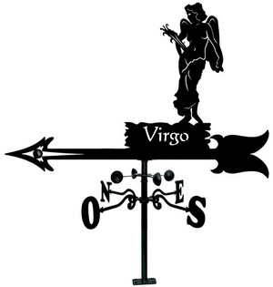 Veleta Tejado de hierro Virgo 900 mm.