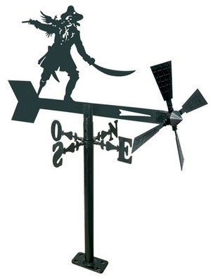 Veleta Jardin de hierro Pirata 480 mm.